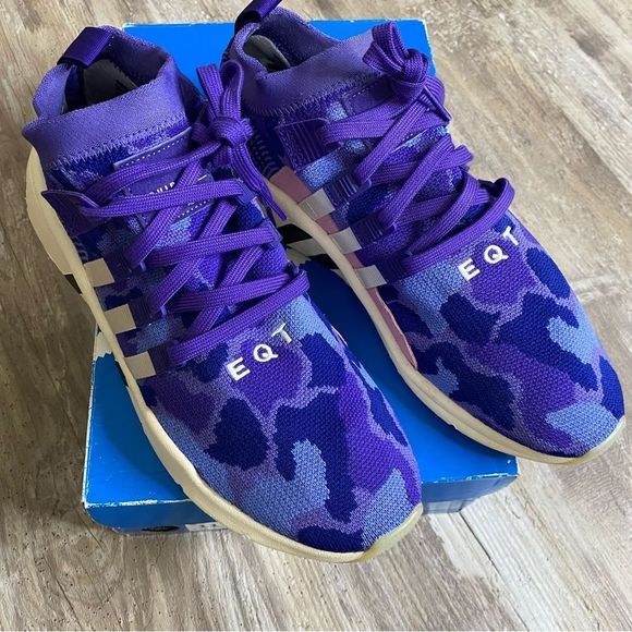 adidas Other - Excellent Purple Adidas EQT Support Mid Adv Men’s Sneaker Sz 11.5